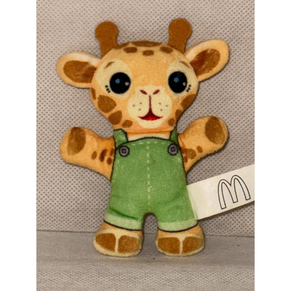 Mcdonalds 2020 Stuffed Plush Giraffe For Toddler Under 3 Happy Meal Toy MINT